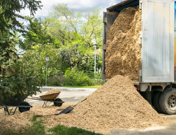 Wood Chips Delivery in Pewaukee