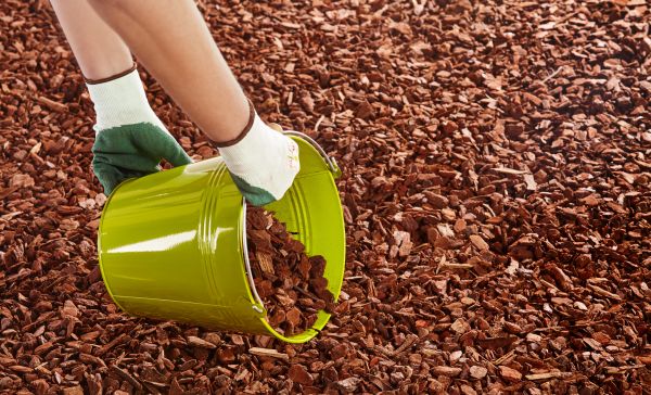 Wood Chip Landscaping in Pewaukee