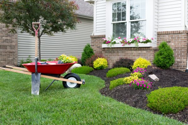 Flower Bed Installation in Pewaukee